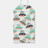 Auto's en meer auto's cadeaulabel (Voorkant)