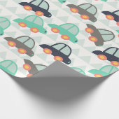 Auto's en meer auto's cadeaupapier (Hoek)