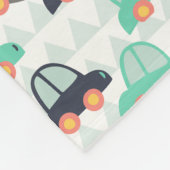 Auto's en meer auto's fleece deken (Hoek)