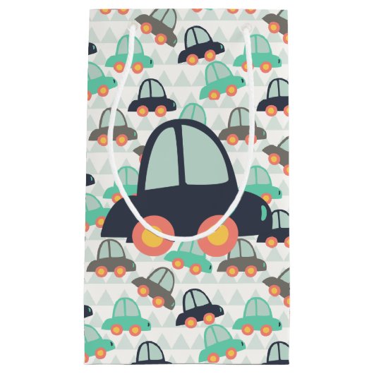 Auto's en meer auto's klein cadeauzakje (Voorkant)