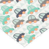 Auto's en meer auto's korte tafelloper (Hoek)