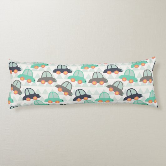 Auto's en Meer Auto's Lichaamskussen (Achterkant)