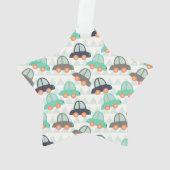 Auto's en meer auto's ornament (achterkant)