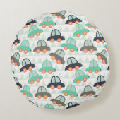 Auto's en meer auto's rond kussen (Achterkant)