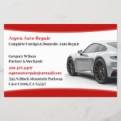 Auto's Flyer (Voorkant)