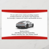 Auto's Flyer (Achterkant)
