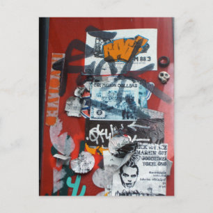 Auto's komen Briefkaart