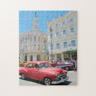 Auto's op Cuba Legpuzzel