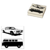 Auto's rubber stempel (Gestempeld)