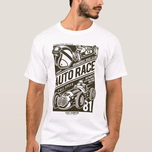  AUTO'S TERROREN T-SHIRT (Voorkant)