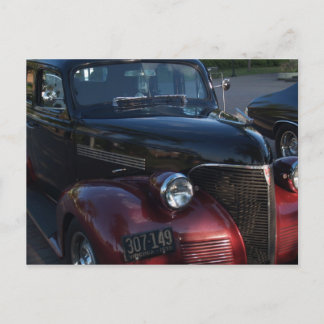 Auto's van gisteren briefkaart