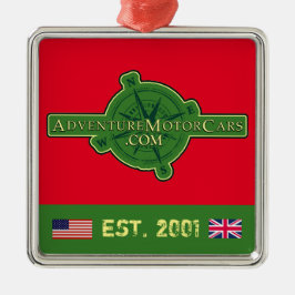 AUTO'S VOOR TOEVOEGINGSMOTOR METALEN ORNAMENT