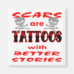 Auto's zijn Tattoos met betere verhalen Magneet