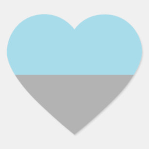 Autosexuele Pride Flag Hart Sticker
