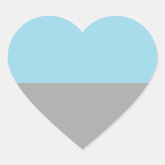 Autosexuele Pride Flag Hart Sticker (Voorkant)