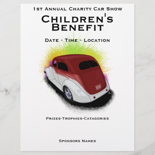 Autoshow Flyer (Voorkant)