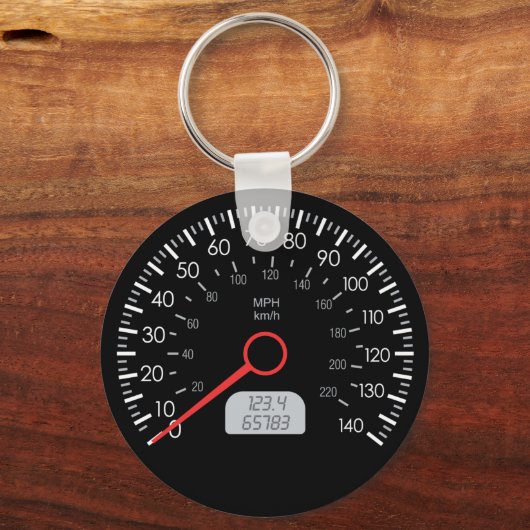 AUTOSNELHEID SLEUTELHANGER (Voorkant)