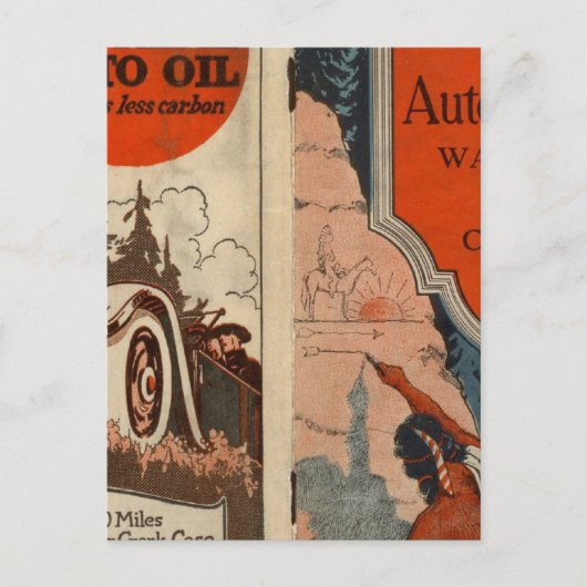 Autosporen van Washington, Oregon Briefkaart (Voorkant)