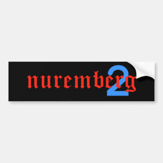 autosticker nuremberg2 bumpersticker