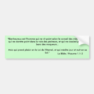 Autosticker voor auto/Bumper Sticker - Verset B