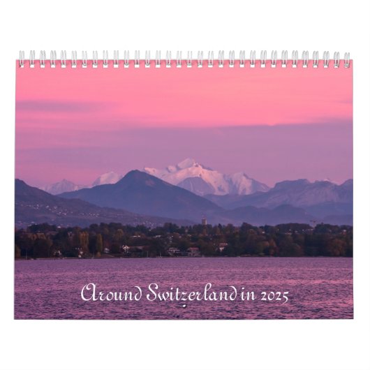 autour de la Suisse en 2025 Calendrier (Protection)