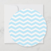 Autour de l'horloge nuptiale de douche Invitation  (Dos)