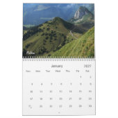 autour du calendrier de la Suisse 2018 (Jan 2027)