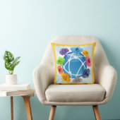 Autour du Coussin américain MoJo du monde (Chaise)