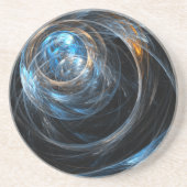 Autour du Dessous de verre mondial de grès d'art A (Devant)