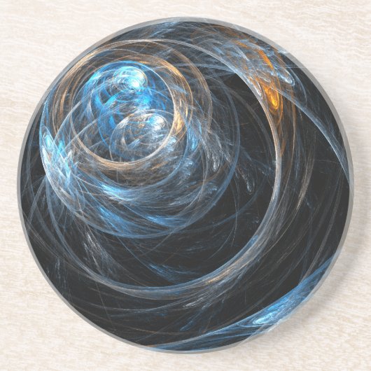 Autour du Dessous de verre mondial de grès d'art A (Devant)