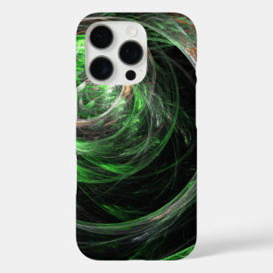 Autour du monde Vert Abstrait Art iPhone 6 Coque