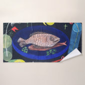 Autour du poisson, Paul Klee (Serviette de bain)
