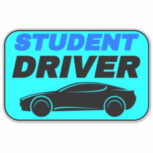 Autoveiligheid voor de Teenage Student Driver Sticker