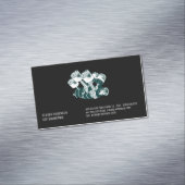 Autoverkoper | Zuigermotor voor auto's Magnetisch Visitekaartje (Voorbeeld)