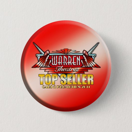 Autovoorstel Topverkoper Ronde Button 5,7 Cm (Voorkant)