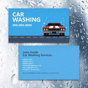 Autowassen Visitekaartje