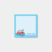 Autowassende Man Post-it® Notes (Voorkant)