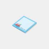 Autowassende Man Post-it® Notes (Schuin)