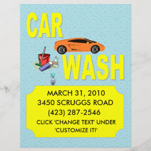 AUTOWASSER FOLDER FLYER
