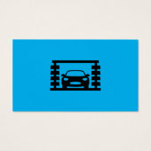 Autowasstraat reinigingsdienst visitekaartje (Achterkant)