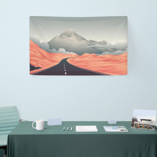 autoweg spandoek (Beurs)