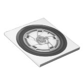 Autowiel Notitieblok (Schuin)