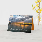 Autre année d'aventures Carte d'anniversaire (Fleur jaune)