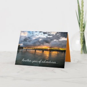 Autre année d'aventures Carte d'anniversaire