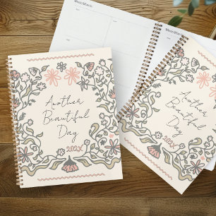 Autre Beau Jour Planificateur d'Illustration Flora