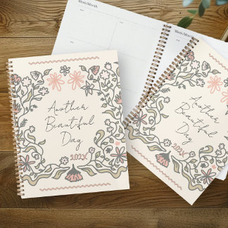 Autre Beau Jour Planificateur d'Illustration Flora