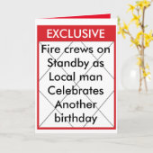 Autre carte d'anniversaire exclusive (Fleur jaune)