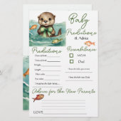 Autre Carte de conseil sur les prédictions des béb (Devant / Derrière)