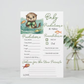 Autre Carte de conseil sur les prédictions des béb (Debout devant)