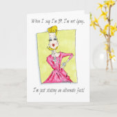 Autre fait, faits alternatifs carte humour (Fleur jaune)